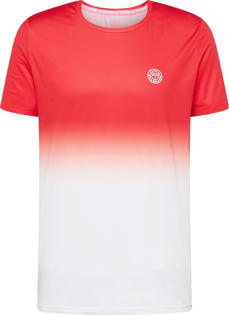 BIDI BADU Funkční tričko červená / bílá