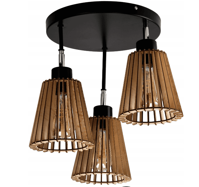 Berge Kulaté stropní svítidlo - 3xE27 - LUCA04