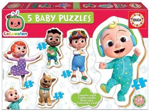 Baby puzzle Cocomelon 5v1