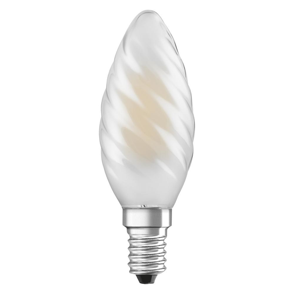 LED žárovka LED E14 BW35 3,4W = 40W 470lm 4000K Neutrální bílá 300° CRI90 Filament OSRAM SUPERSTAR+ Stmívatelná OSRSTAK2220
