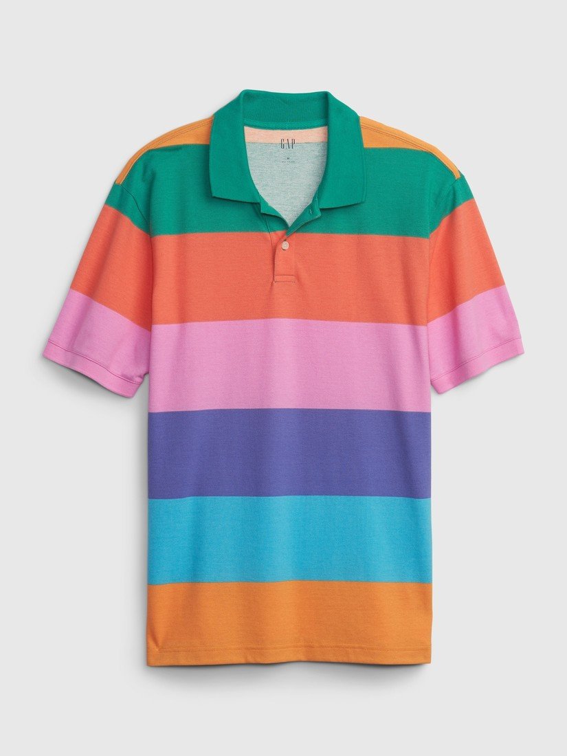 GAP Pruhované polo tričko - Pánské