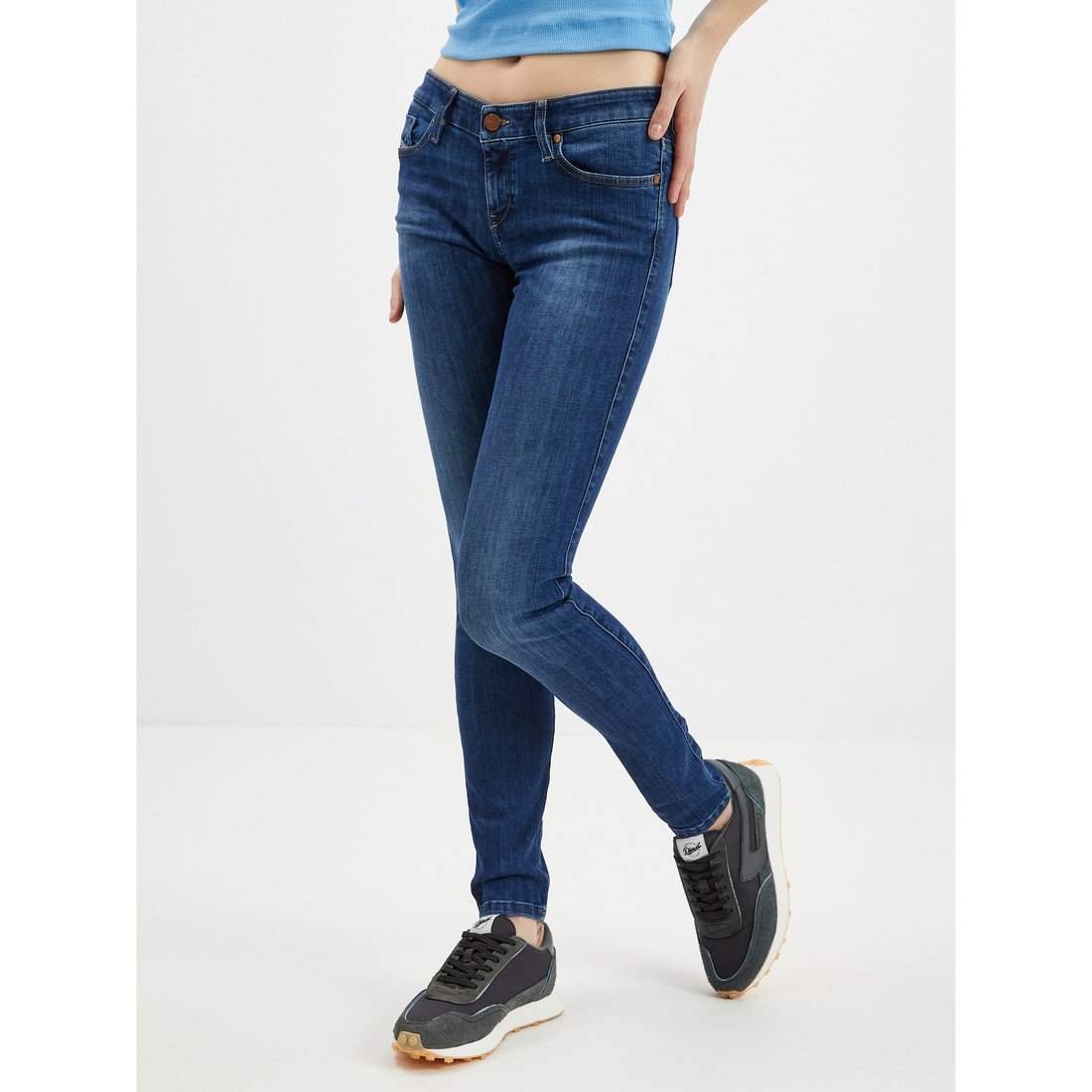 Diesel Džíny Skinzee-Low-S L.32 Pantaloni - Dámské