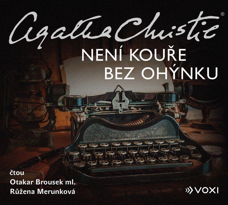 Není kouře bez ohýnku - CDmp3 (Čte Otakar Brouek ml. a Růžena Merunková) - Agatha Christie