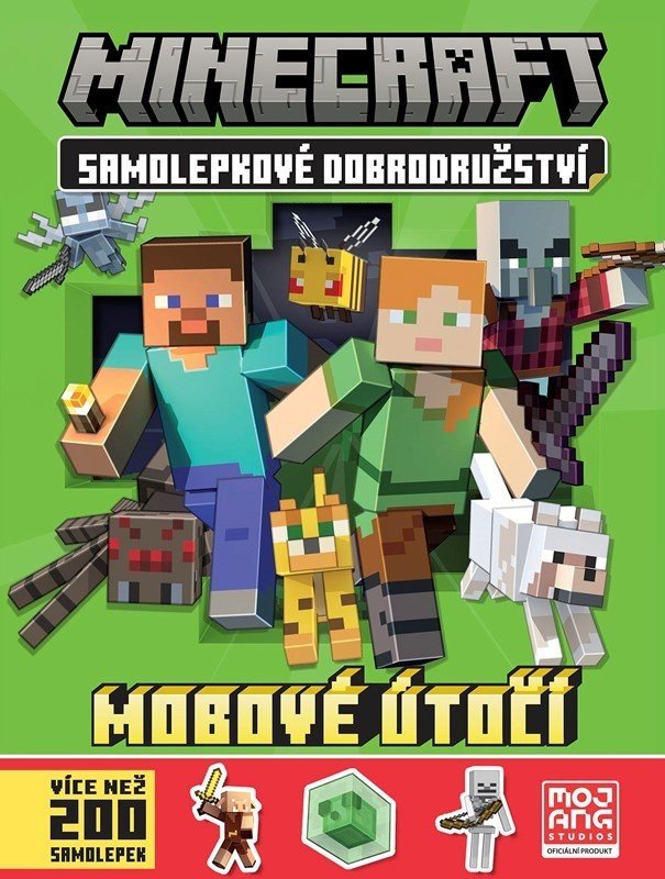 Minecraft - Samolepkové dobrodružství - Mobové útočí! - Kolektiv