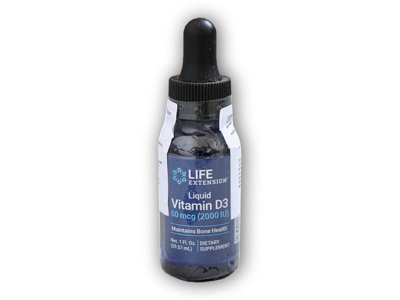 Life Extension Liquid vitamin D3 2000IU 29,57 ml