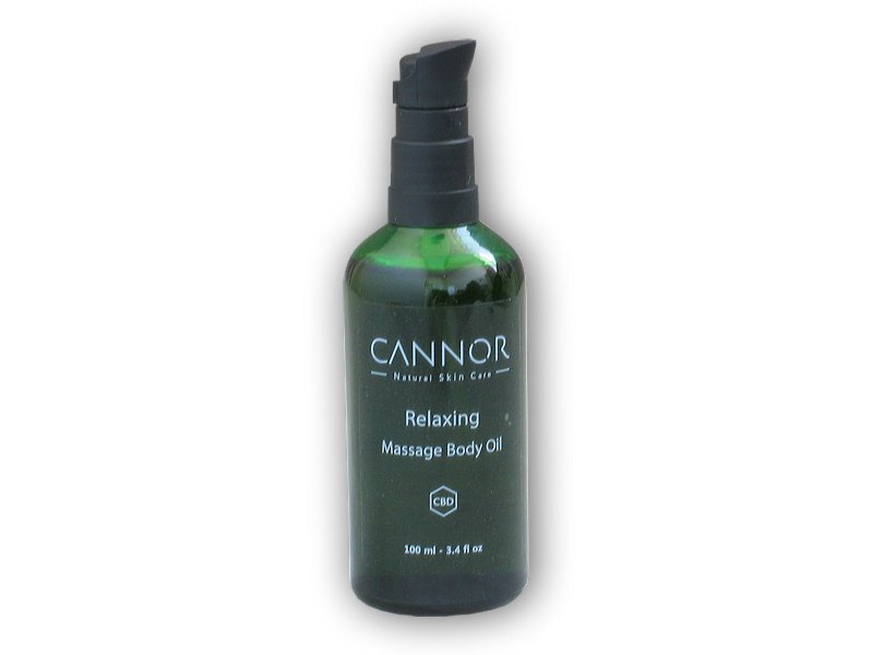Cannor Masážní olej s CBD massage oil 100ml