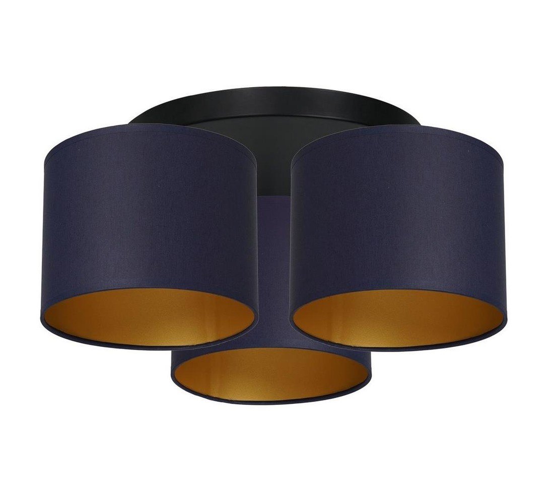 Lustr přisazený ARDEN 3xE27/60W/230V fialová/zlatá