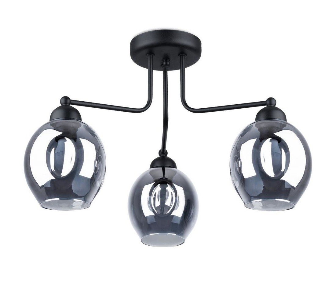 SL.1144 - Lustr na tyči FILLAN 3xE27/60W/230V černá