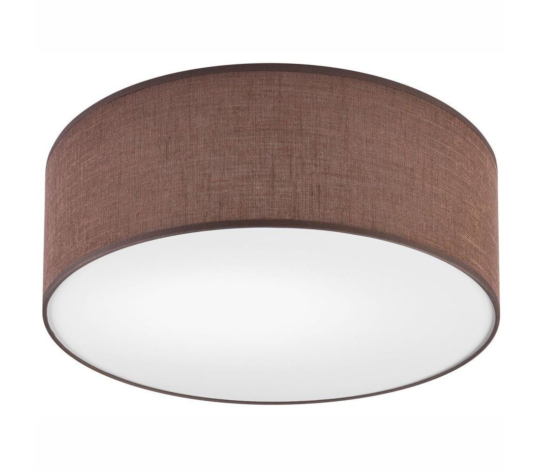 Stropní svítidlo SIRJA 1xE27/60W/230V pr. 35 cm hnědá