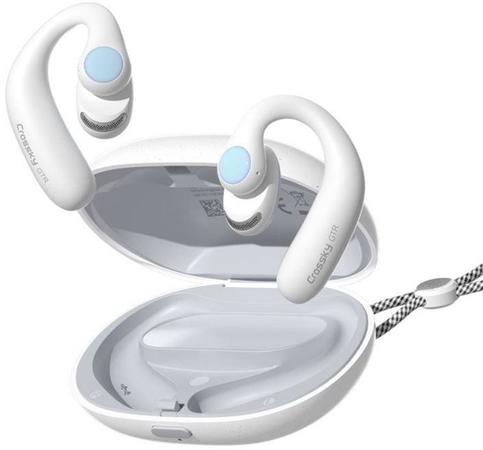 QCY Crossky GTR otevřená Bluetooth sportovní sluchátka, bílá (BHC22QT15A)