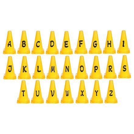 Merco Alphabet Set kužely s písmeny