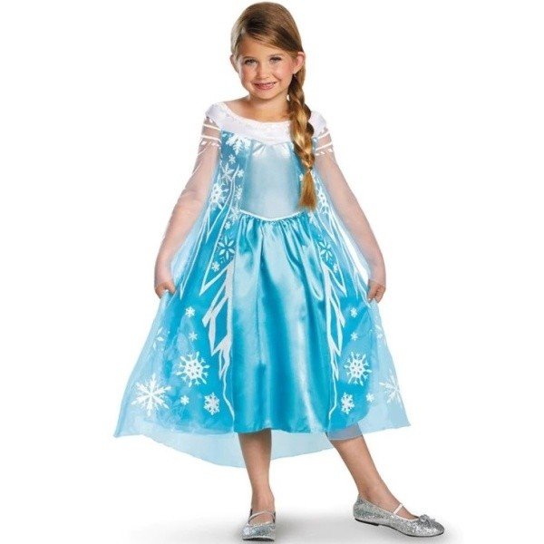 Kostým dětský Princezna Elsa Ledové království vel. S (5-6 let)