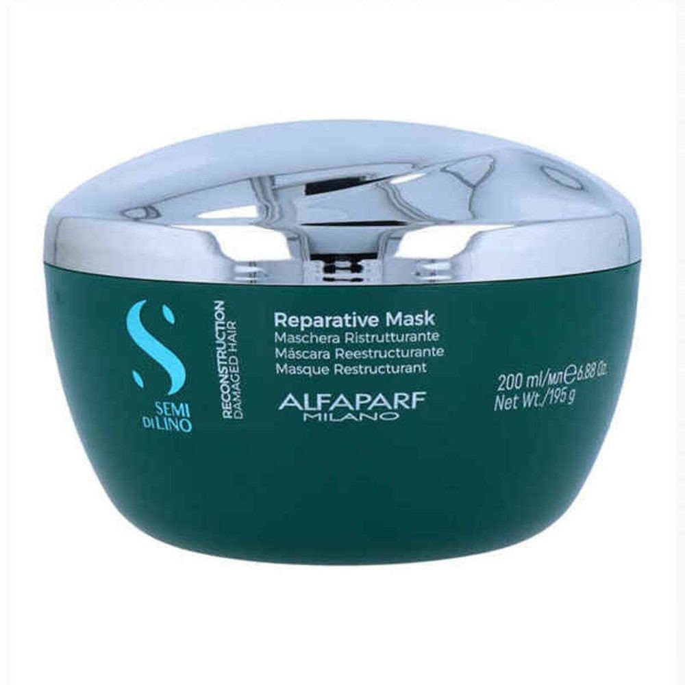 Alfaparf Milano Semi Di Lino Reconstruction Reparative Mask vyživující maska pro suché a poškozené vlasy 200 ml
