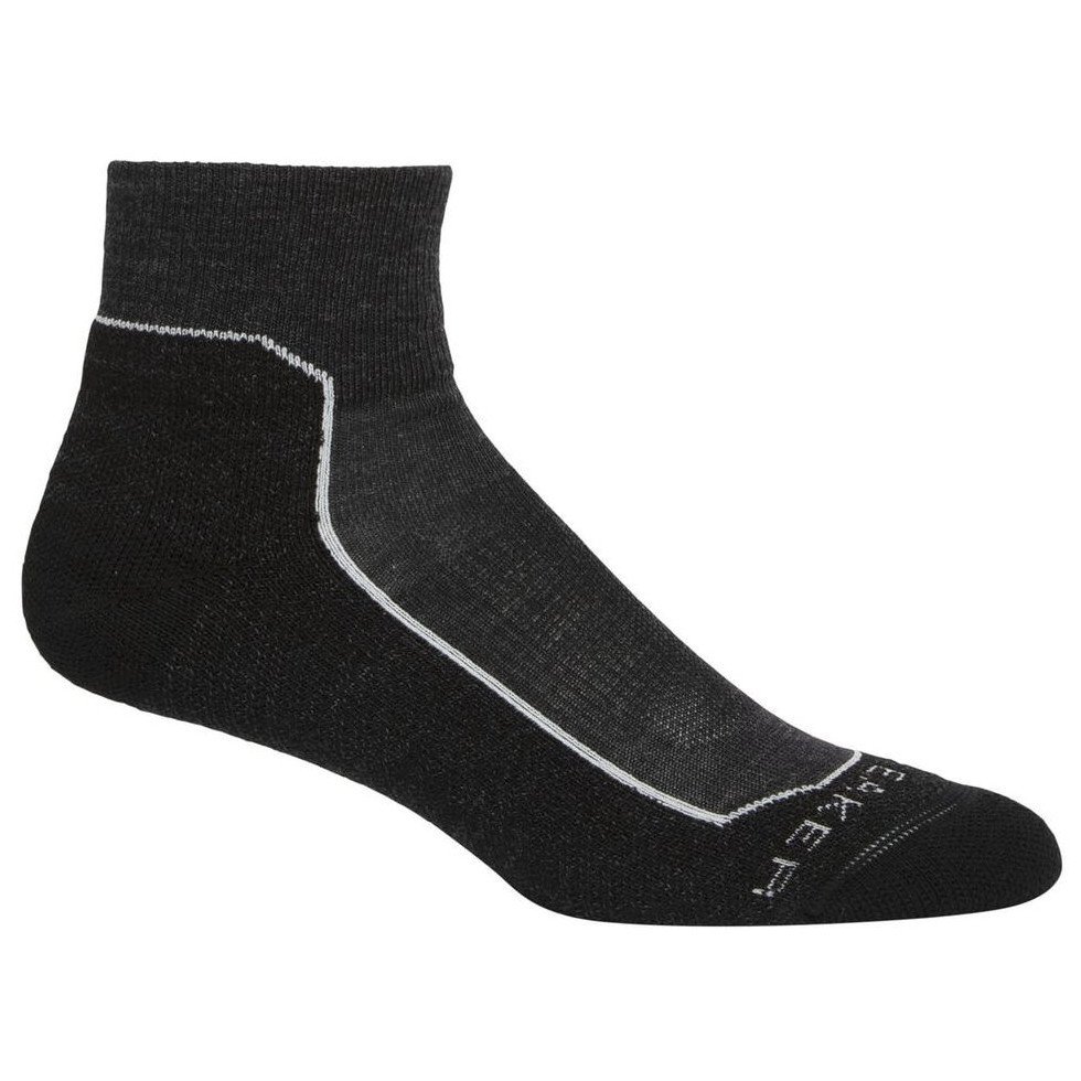 Dámské ponožky Icebreaker W Hike+ Light Mini Velikost ponožek: 35-37 / Barva: šedá