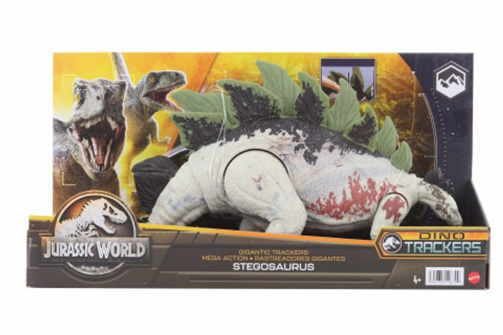 Mattel Jurassic World Obrovský útočící dinosaurus - Stegosaurus HLP23