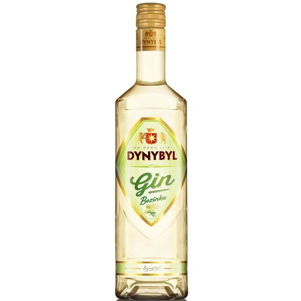 Gin Dynybyl Bezinka 0,5l 37,5% (holá láhev)