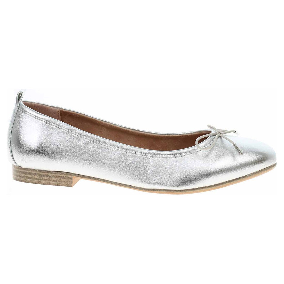 Ecco Dámské baleriny Tamaris 1-22108-20 silver 23301107