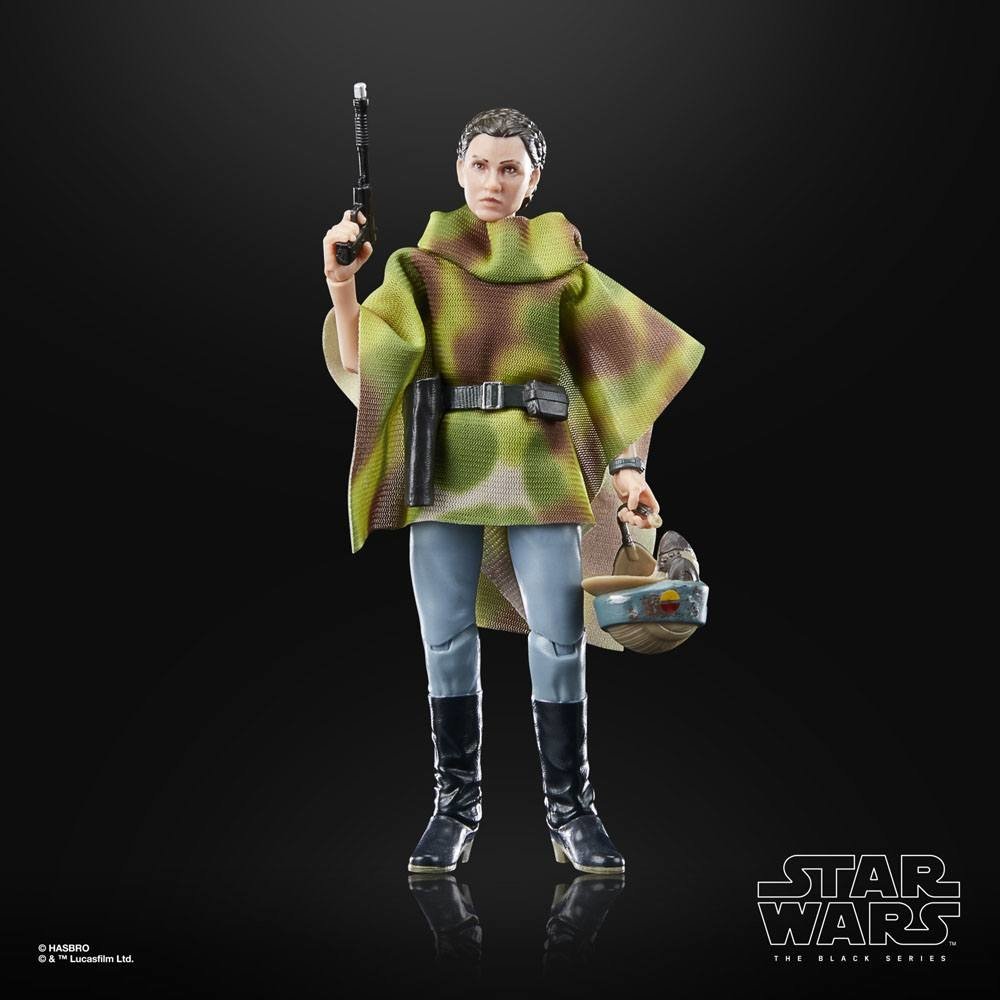 Hasbro | Star Wars Episode VI - sběratelská figurka Princess Leia (Endor) 40th Anniversary (Black Series) 15 cm