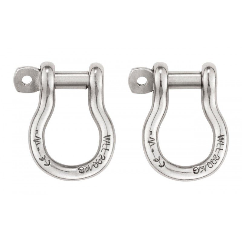 Petzl Shackles Stříbrná