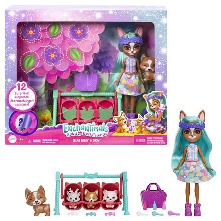 Mattel ENCHANTIMALS PANENKA A MIMINKA více druhů