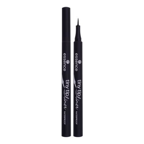 Essence Tiny Tip Liner Waterproof 1,1 ml voděodolná oční linka v peru pro ženy 01 Deep Black