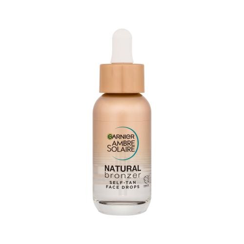 Garnier Ambre Solaire Natural Bronzer Self-Tan Face Drops 30 ml samoopalovací kapky na obličej unisex