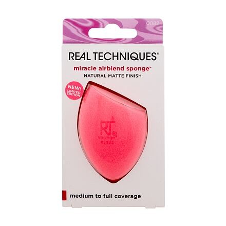 Real Techniques Miracle Airblend Sponge Limited Edition kosmetická houbička z paměťové pěny 1 ks