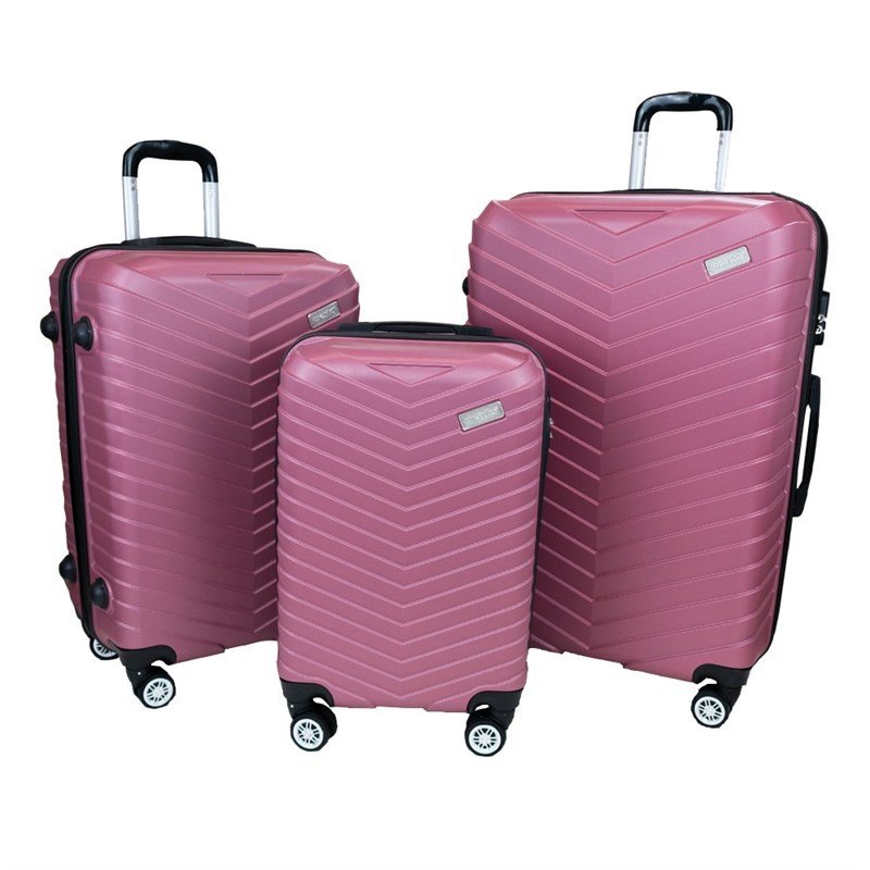 sada cestovních kufrů WEXTA - Shell Rosegold Set (3ks) (ROS) velikost: OS