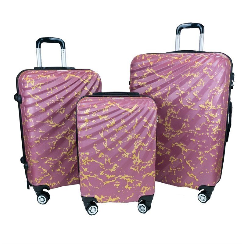 sada cestovních kufrů WEXTA - Wave Rosegold Set (3ks) (ROS)