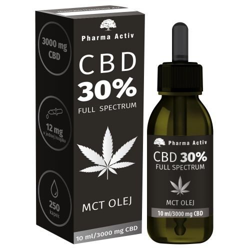 Pharma Activ MCT olej s CBD 30% 3000 mg 10ml