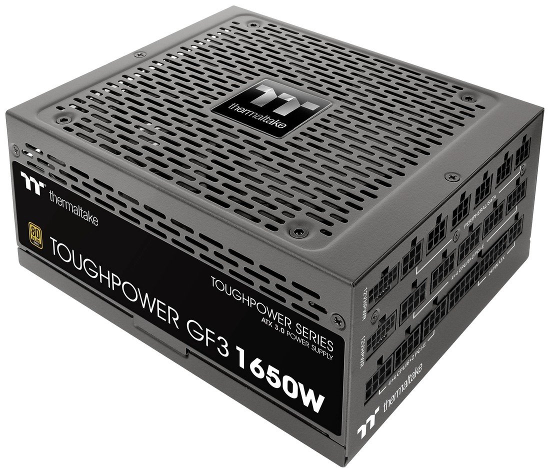 Thermaltake  Toughpower GF3 1650W Gold  PC síťový zdroj  1650 W  ATX  80 PLUS® Gold  #####ATX 3.0, #####PCIe Gen 5.0, vhodné pro trvalý provoz