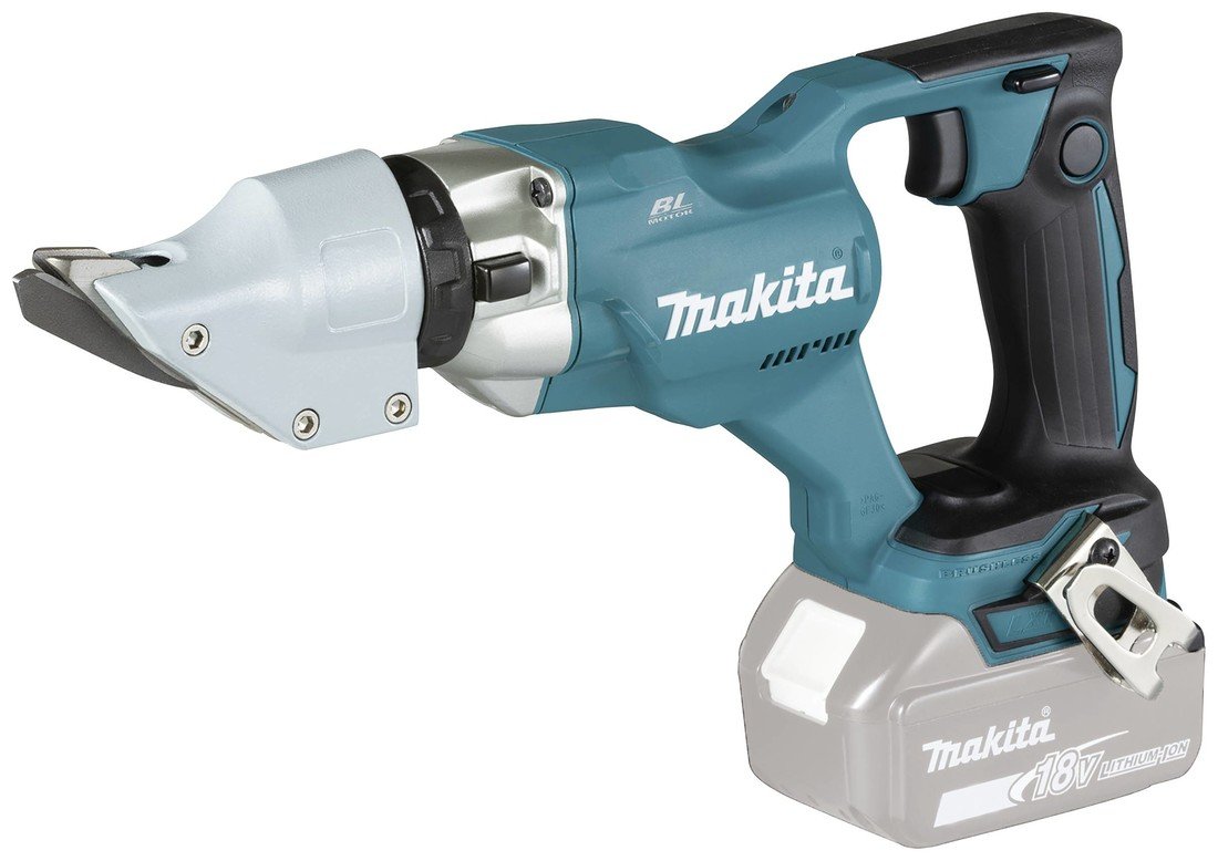 Makita Akumulátorové nůžky na plech, 2,0 mm, 18 v (bez akumulátoru, bez nabíječky)