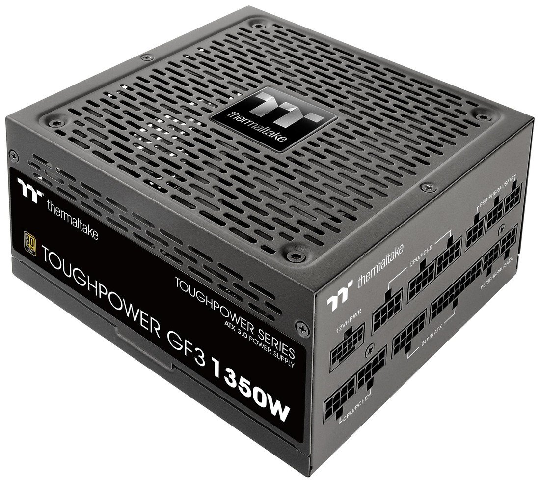 Thermaltake  Toughpower GF3 1350W Gold  PC síťový zdroj  1350 W  ATX  80 PLUS® Gold  #####ATX 3.0, #####PCIe Gen 5.0, vhodné pro trvalý provoz