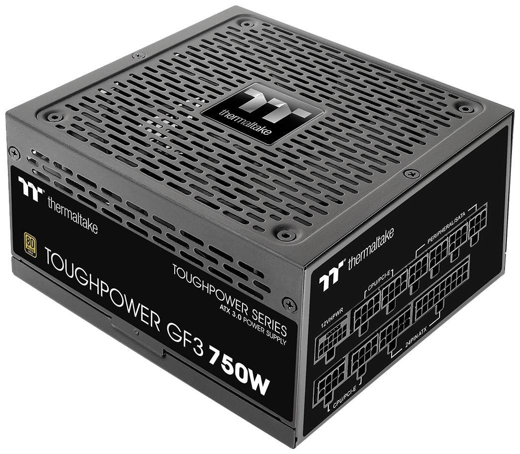 Thermaltake  Toughpower GF3 750W Gold  PC síťový zdroj  750 W  ATX  80 PLUS® Gold  #####ATX 3.0, #####PCIe Gen 5.0, vhodné pro trvalý provoz