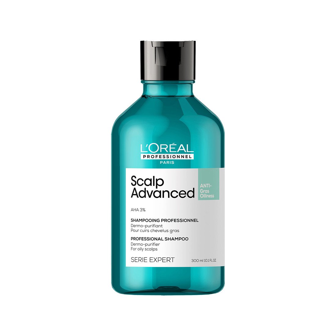 L'Oréal Professionnel Čisticí šampon pro mastnou pokožku hlavy Scalp Advanced (Anti Oiliness Dermo Purifier Shampoo) 300 ml
