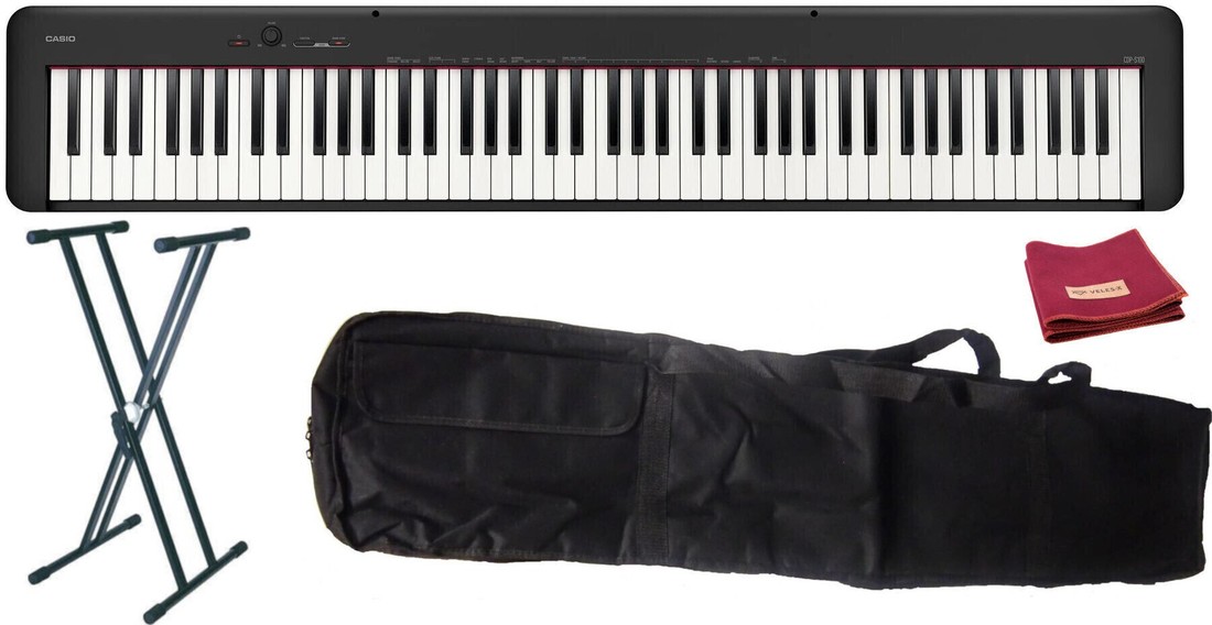 Casio CDP-S100BK Portable SET Digitální stage piano