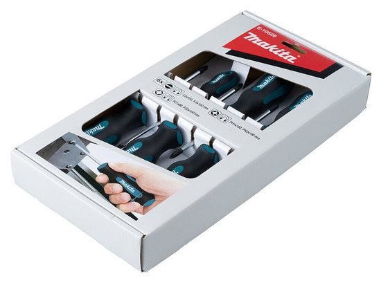 MAKITA E-10528 Sada šroubováků PH+PZ+PL 6dílná