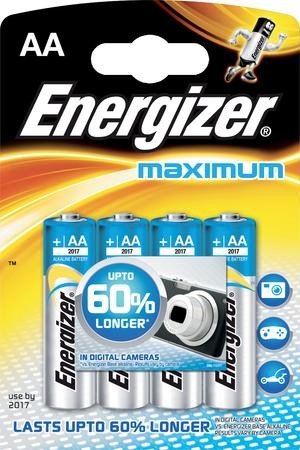 ENERGIZER LR6 4BP AA Maximum Alk