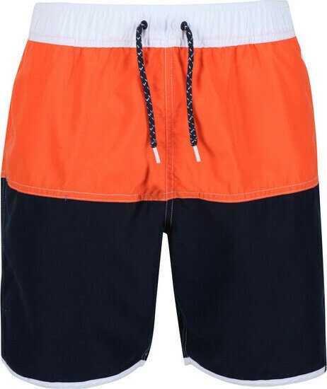 Pánské plavecké šortky RMM024 Benicio 1Q3 oranžová - Regatta - S