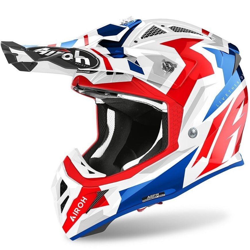 Airoh AVIATOR ACE Swoop Red/Blue 2023 XS (53/54)