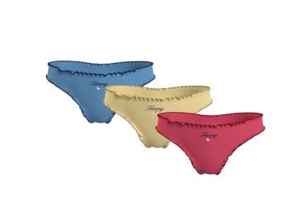 3PACK dámské kalhotky Tommy Hilfiger vícebarevné (UW0UW04573 0TZ) S