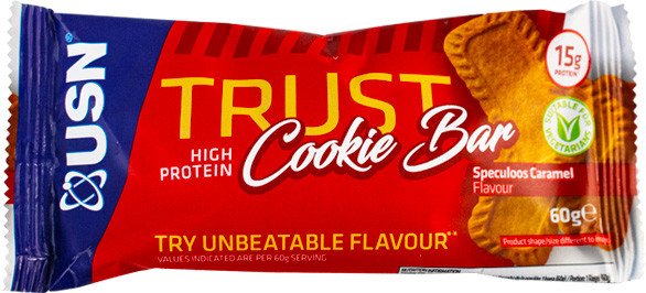 Tyčinka USN Trust Cookie Bar (speculoos caramel 60g)