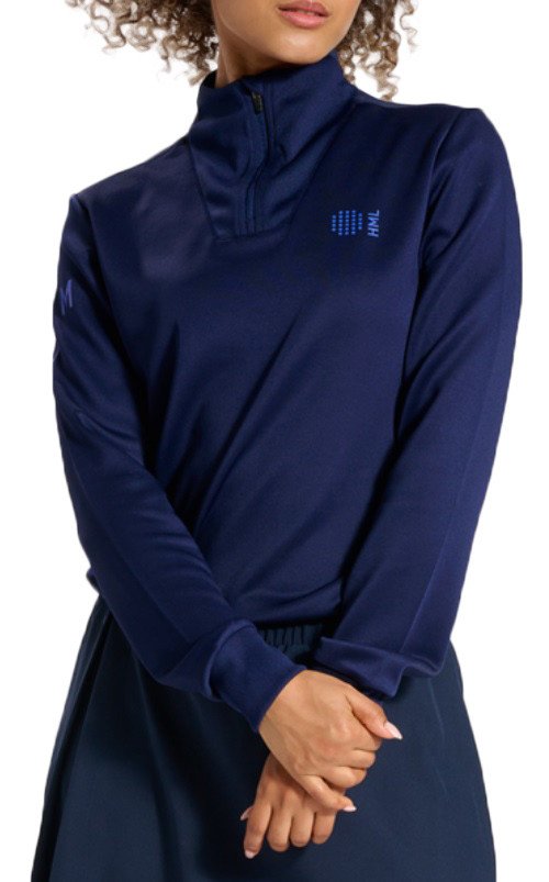 Mikina Hummel hmlCOURT HALF ZIP L/S WOMAN