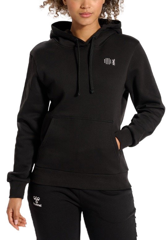 Mikina s kapucí Hummel hmlCOURT COTTON HOODIE WOMAN