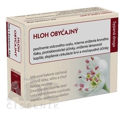 Hanus - Bylinné prípravky HANUS HLOH OBECNÝ KVĚT S DOPISU vakuové bal. 1x45 g 45g