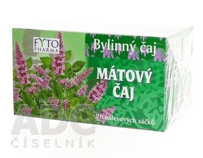 FYTOPHARMA, a.s. FYTO mátový čaj 20x1 g (20 g) 20 x 1 g
