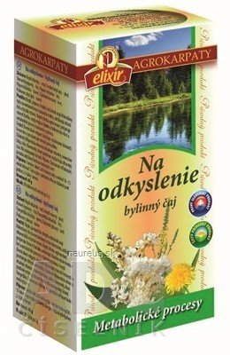 AGROKARPATY, s.r.o. Plavnica AGROKARPATY Na odkyselení bylinný čaj, přírodní produkt 20x2 g (40 g) 20 x 2 g