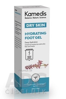 Emilia Cosmetics Ltd. Kameda DRY SKIN Hydrating FOOT GEL hydratační gel na nohy 1x100 ml 100 ml
