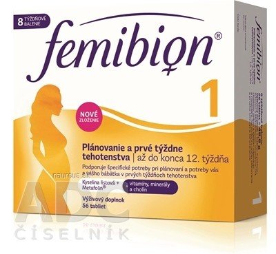 P&G Health Austria GmbH & Co. OG Femibion 1 Plánování a první týdny těhotenství tbl (kys. Listovat + vitamíny, minerály) 1x56 ks 56 ks