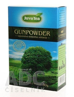 JUVAMED s.r.o. JUVAMED GUNPOWDER ZELENÝ ČAJ sypaný 1x50 g 50 g